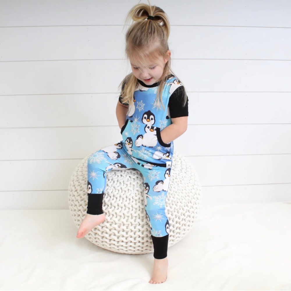 🐧NIB Ready Set Bamboo Romper🐧